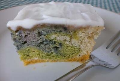 Rainbow Swirl Cake Slice OLYMPUS DIGITAL CAMERA