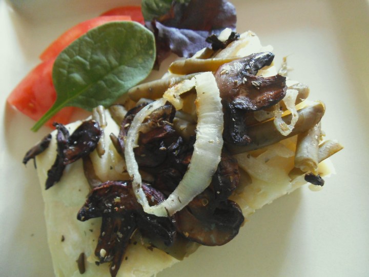Mushroom Foccacia