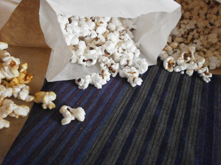 Popcorn in 3 versions