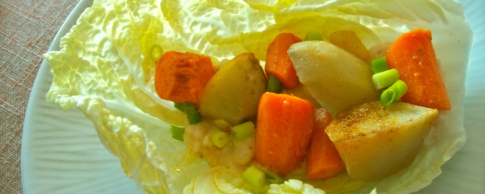 Sothwest Vegetable and White Bean Wraps