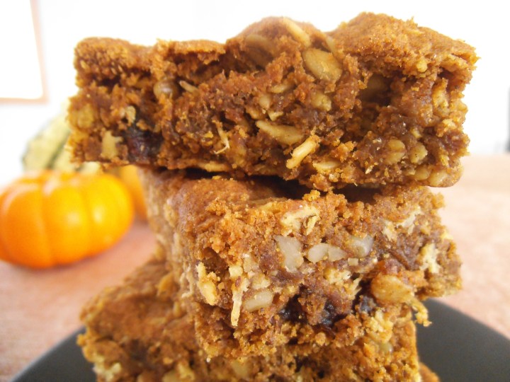 Pumpkin Oat Bars