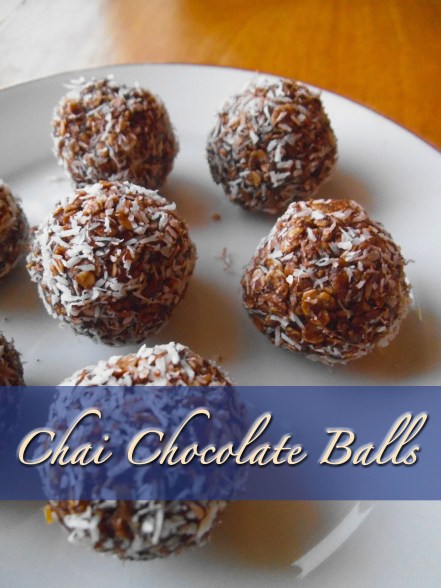 Chai Chocolate Balls