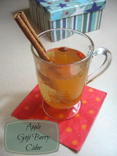Apple Goji Berry Cider