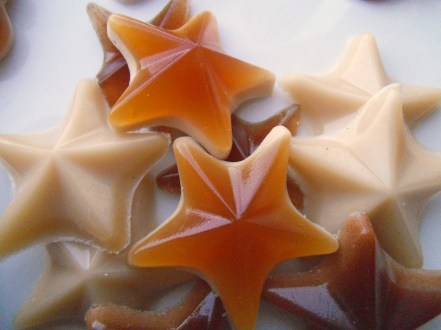 Homemade Gummy Candies with Cranberry Juice & Coconut Milk