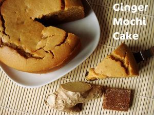 Ginger Mochi Cake