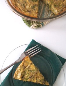 Paleo Artichoke and Greens Quiche