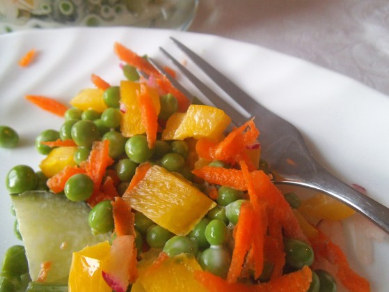 Creamy Sweet Pea Salad
