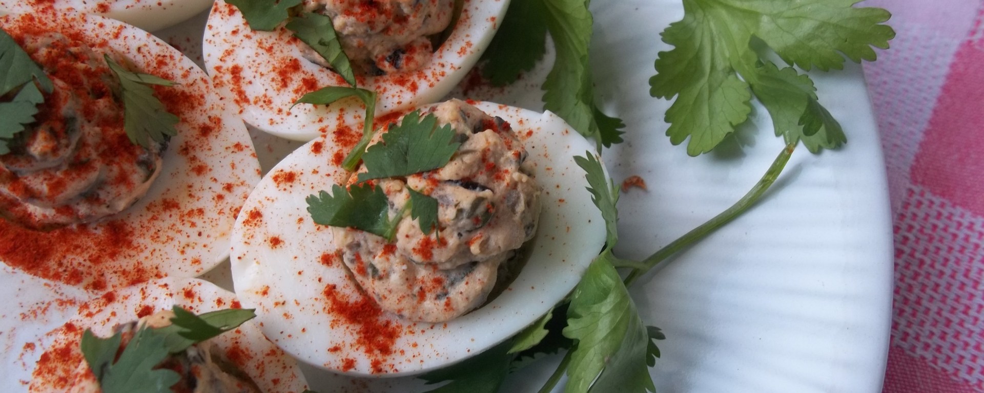 Deviled Eggs with Olive Tapenade