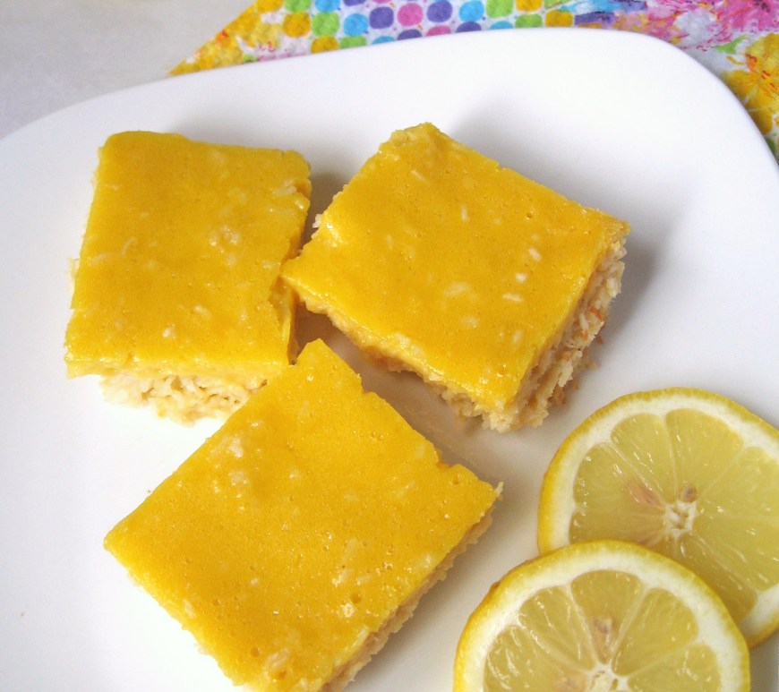 Mango Lemon Bars