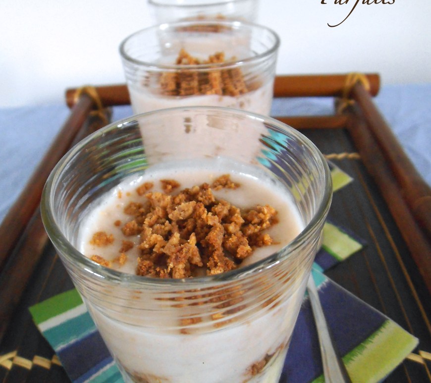 Banana Parfait with Peanut Butter Streusel