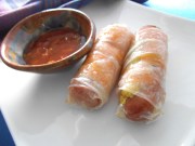 Gluten-Free Pigs in a Rice Sheet