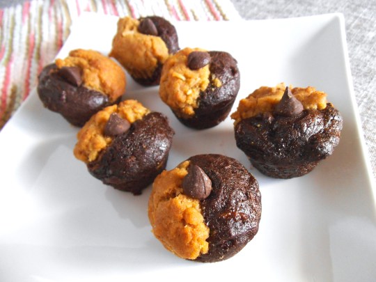 Peanut Butter Brownie Bites