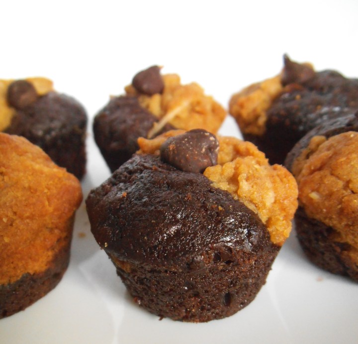 Peanut Butter Cookie & Brownie Bites