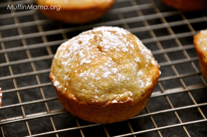 French Toast Muffin with Sugar Dusting