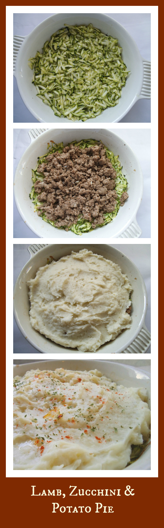 Steps to Making Lamb & Potato Pie