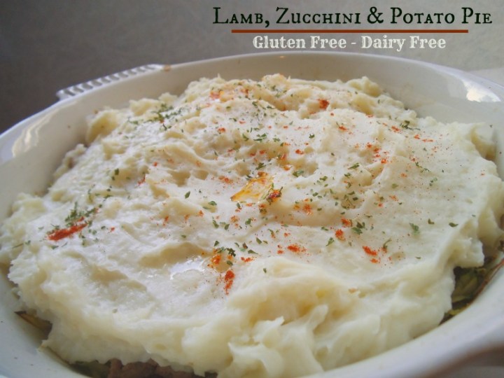 Lamb, Zucchini, and Potato Pie