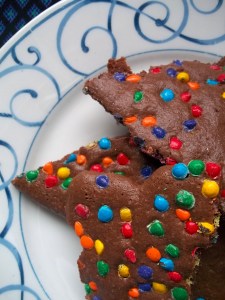 Hot Chocolate Cookie Brittle