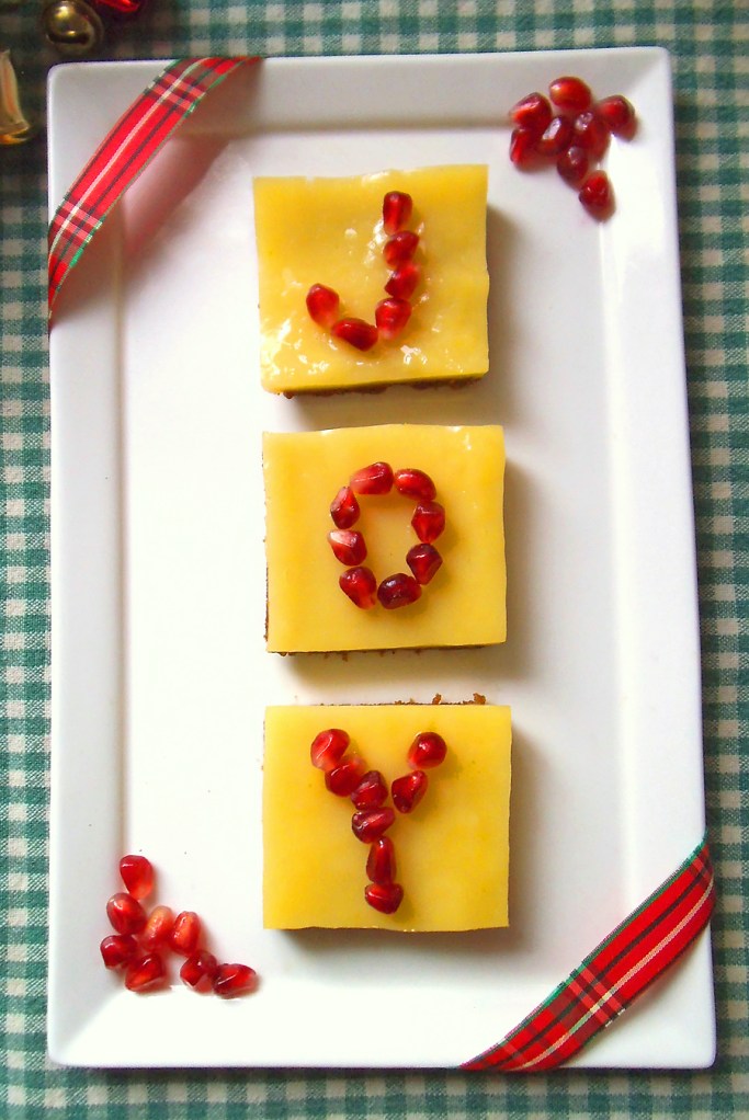 Pomegranate Gem Orange Bars