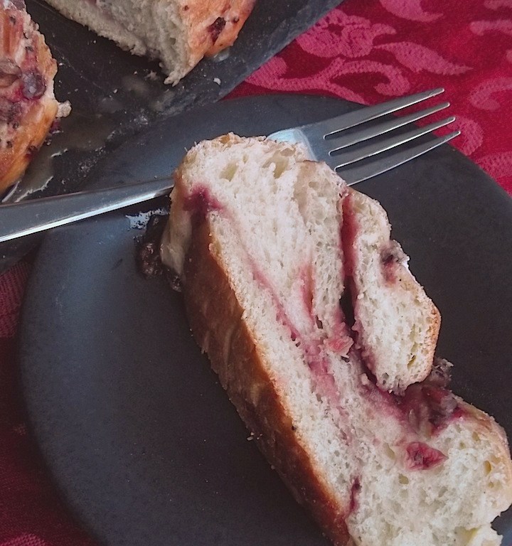 Orange Cardamom Cranberry Tea Ring | Swirls and Spice