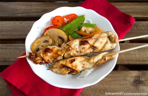 Chicken Satay Noodle Bowl by In Search of Yummy-ness