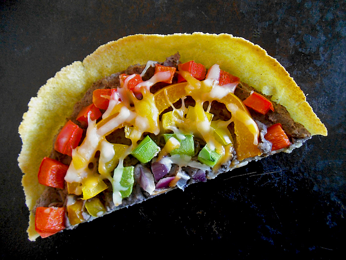 Rainbow Tostadas | Swirls and Spice