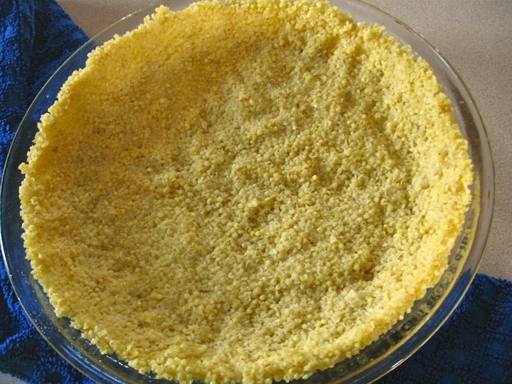 Millet Crust for Fritatta