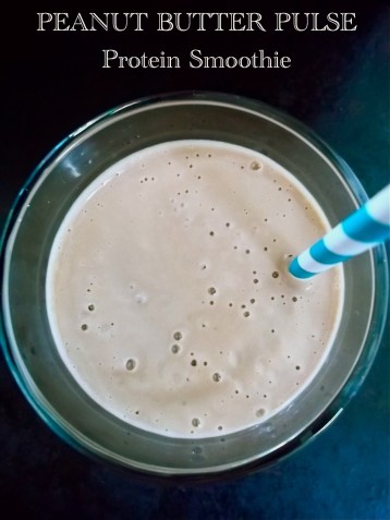 Peanut Butter Pulse Protein Smoothie | Swirls and Spice