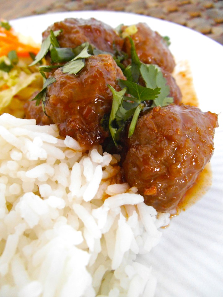 Viet-Thai Meatballs | Swirls and Spice