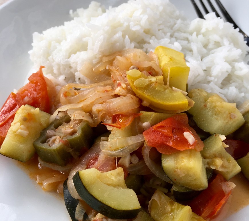 One-Pot Ratatouille with Summer Squash | Swirls and Spice