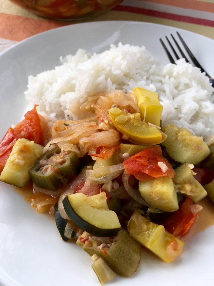 One-Pot Ratatouille with Summer Squash | Swirls and Spice