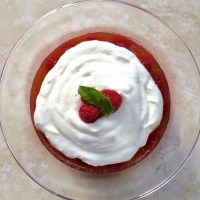 Raspberry Watermelon Gelatin Salad Remix | Swirls and Spice