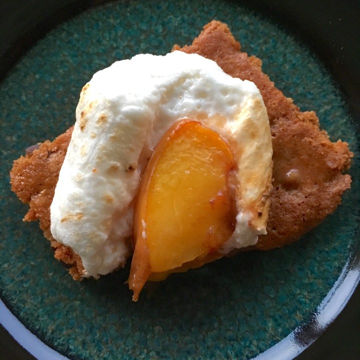 Caramel Peach S'mores | Swirls and Spice