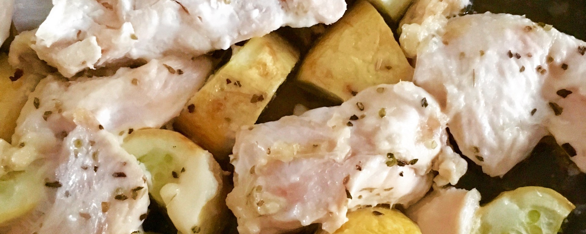 Greek Chicken Sheet Pan Dinner | Swirls and Spice