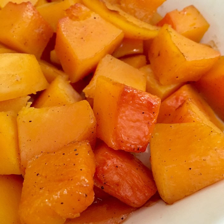 Butternut Squash with Spiced Cider | Swirls and Spice